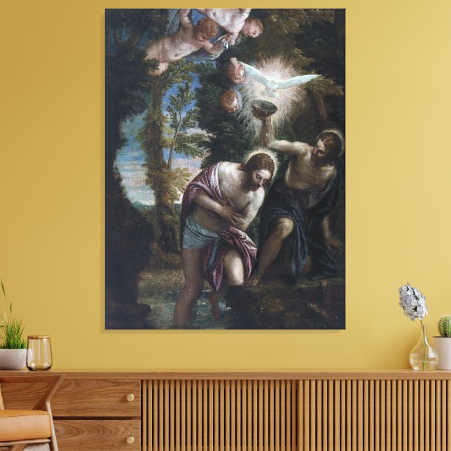 Lienzo Bautismo de Cristo  (Insitu (Sala de estar))