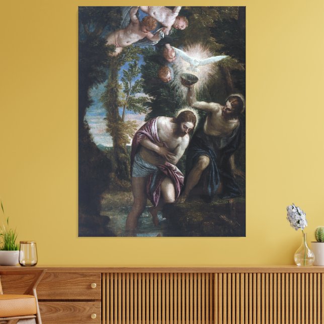 Lienzo Bautismo de Cristo  (Insitu (Sala de estar))