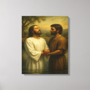 Lienzo Bautismo de Jesús™ LDS LDS
