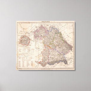 Lienzo Baviera, Alemania