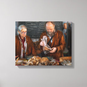 Lienzo Bazaar - Vendemos hongos frescos