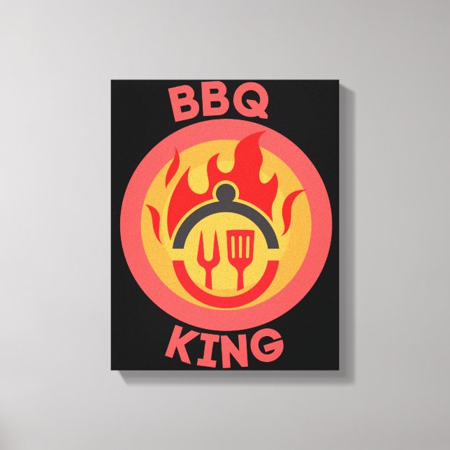 LIENZO BBQ KING (Anverso)