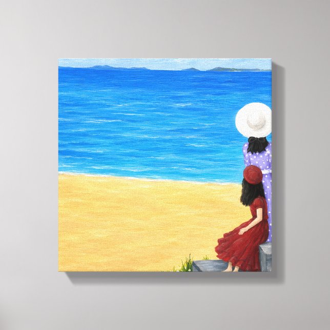 Lienzo Beach canvas art (Anverso)