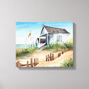 Lienzo Beach House 14" x 11"