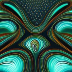 Lienzo Beach House con vistas al océano