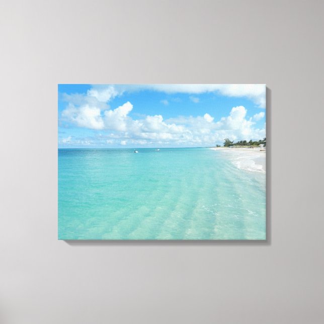 Lienzo Beach Print - Grace Bay Beach (Anverso)