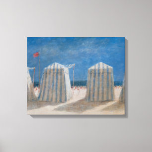 Lienzo Beach Tents Bretaña 2012