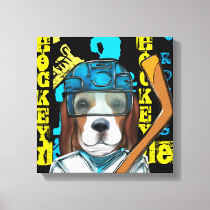 Lienzo Beagle 