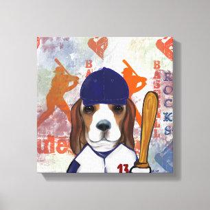 Lienzo Beagle 