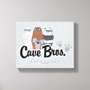 Lienzo Bear Bears - Cave Bros. Representar