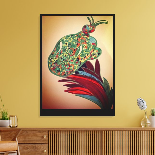 Lienzo Beautiful Creature Plant Canvas Print (Insitu (Sala de estar))