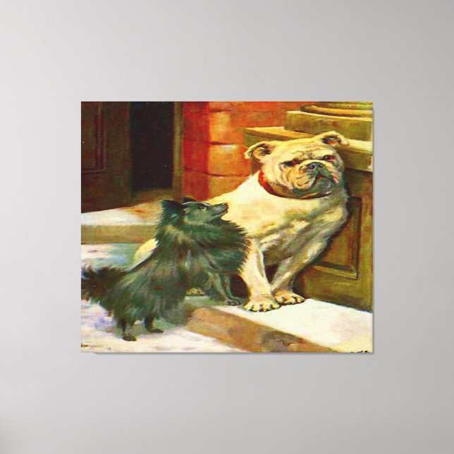 Lienzo "Beauty & The Beast" (Anverso)