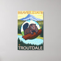Beaver & Mt. Hood - Troutdale, Oregón
