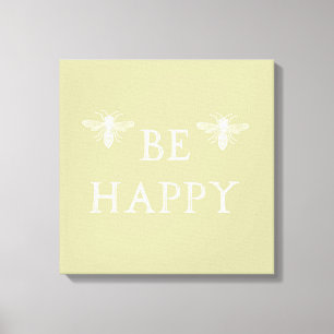 Lienzo Bee Happy