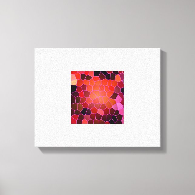 Lienzo Bee Hive Red (Anverso)