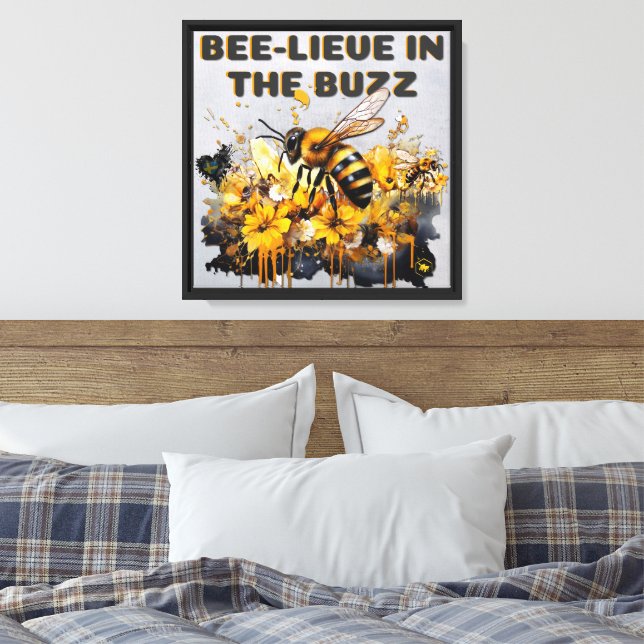 Lienzo Bee-lieve (Insitu(Dormitorio))