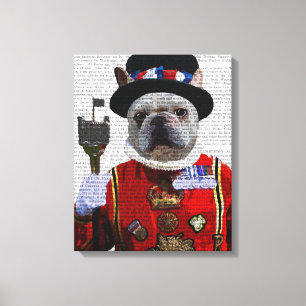 Lienzo Beefeater Bulldog