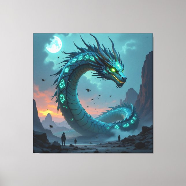 Lienzo Begegnung mit dem Himmelsdrachen (Anverso)