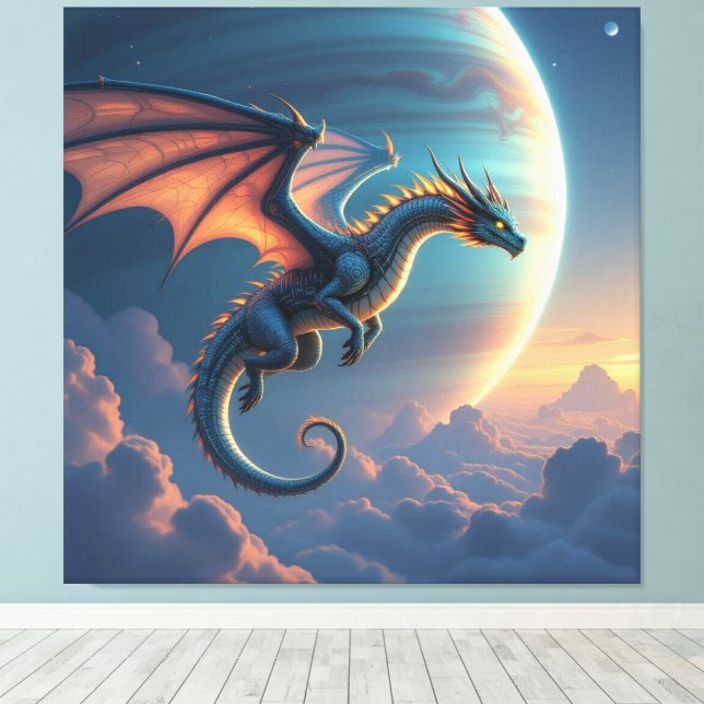 Lienzo Begegnung mit dem Himmelsdrachen (Insitu (piso de madera))