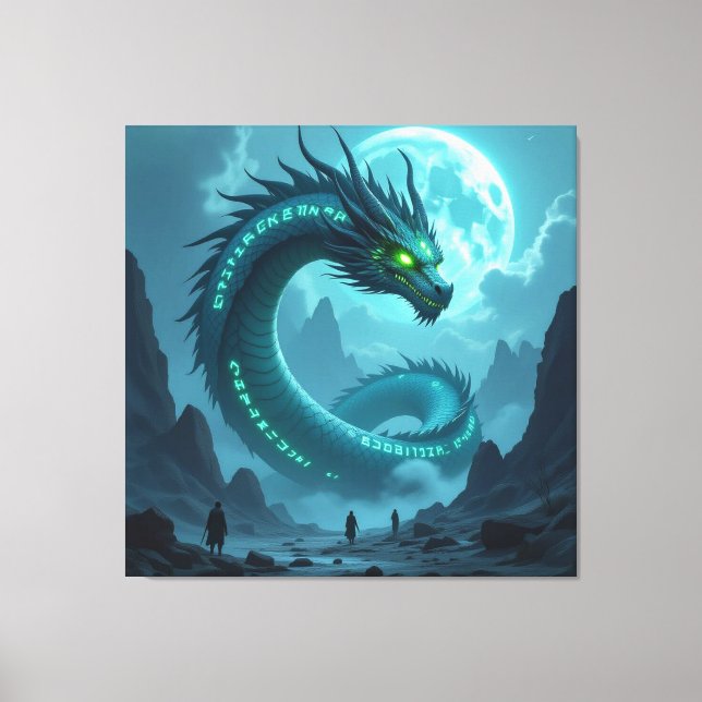 Lienzo Begegnung mit dem Himmelsdrachen (Anverso)