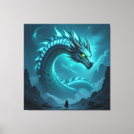 Lienzo Begegnung mit dem Himmelsdrachen