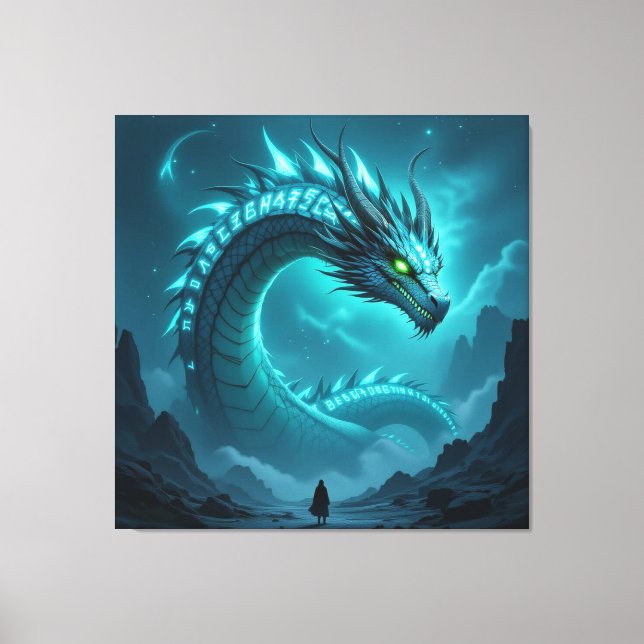 Lienzo Begegnung mit dem Himmelsdrachen (Anverso)