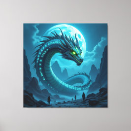 Lienzo Begegnung mit dem Himmelsdrachen