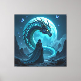 Lienzo Begegnung mit dem Himmelsdrachen