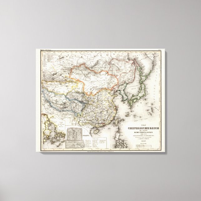 Lienzo Beijing, China (Anverso)