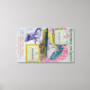 Lienzo Belding Bros. Anuncio de los joyeros