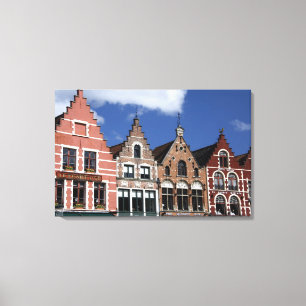 Lienzo Bélgica, Brujas (también Brug o Bruge). UNESCO 2