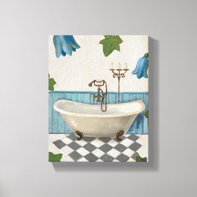 Lienzo Bell Flower Bath (Anverso)