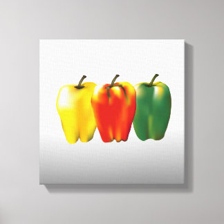Lienzo Bell Peppers Kitchen Food Art