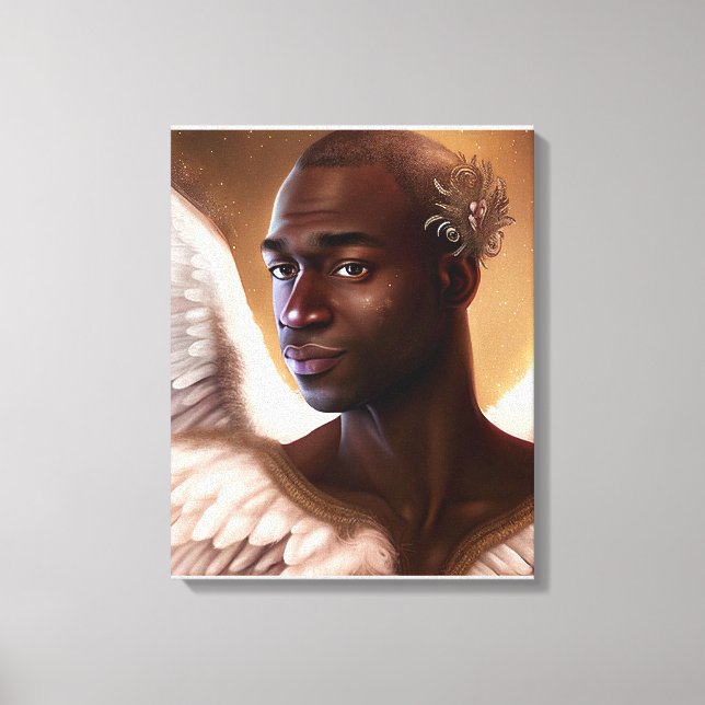 Lienzo Bella África Negra (Anverso)