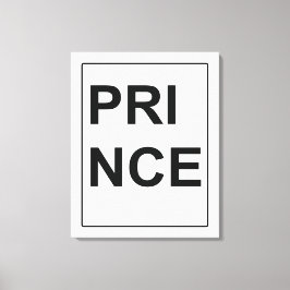 Lienzo Bella Artes Canvas "Prince" por Billy Bernie