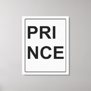 Lienzo Bella Artes Canvas "Prince" por Billy Bernie