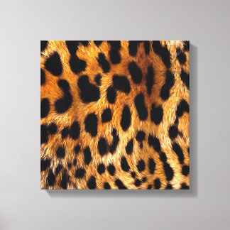 Lienzo Bella Artes de animales salvajes Black Brown
