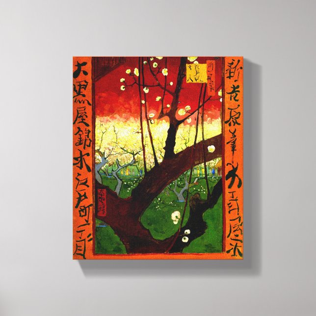 Lienzo Bella Artes de Plum Tree Van Gogh (Anverso)