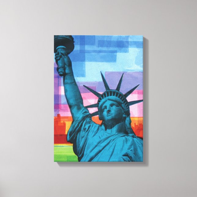 Lienzo Bella Artes Lady Liberty (Anverso)