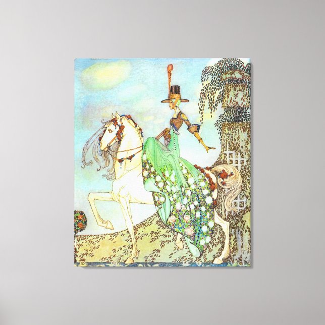 Lienzo Bella Artes Minon Minette Kay Nielsen (Anverso)