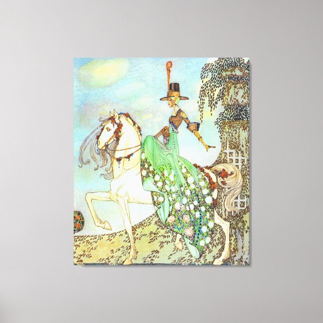 Lienzo Bella Artes Minon Minette Kay Nielsen (Anverso)