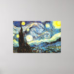 Lienzo Bella Artes nocturno Van Gogh Starry<br><div class="desc">Noche estrellada,  buen arte de Vincent van Gogh.</div>