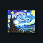 Lienzo Bella Artes nocturno Van Gogh Starry<br><div class="desc">Noche estrellada,  buen arte de Vincent van Gogh.</div>