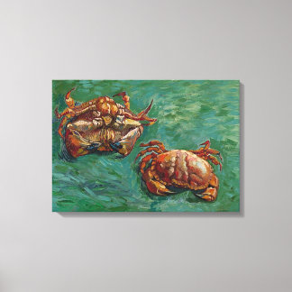 Lienzo Bella Artes Van Gogh de dos cangrejos (F606)