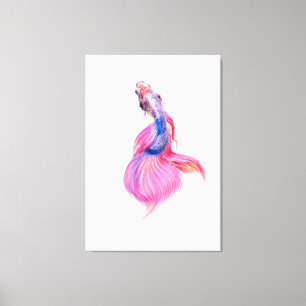Lienzo Bella Betta Fish