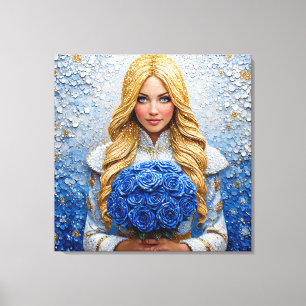 Lienzo Bella Doncella de Nieve