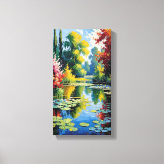 Lienzo Bella Swamp Summer Canvas Wall Art