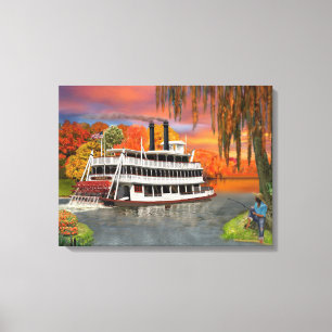 Lienzo Belle del Bayou