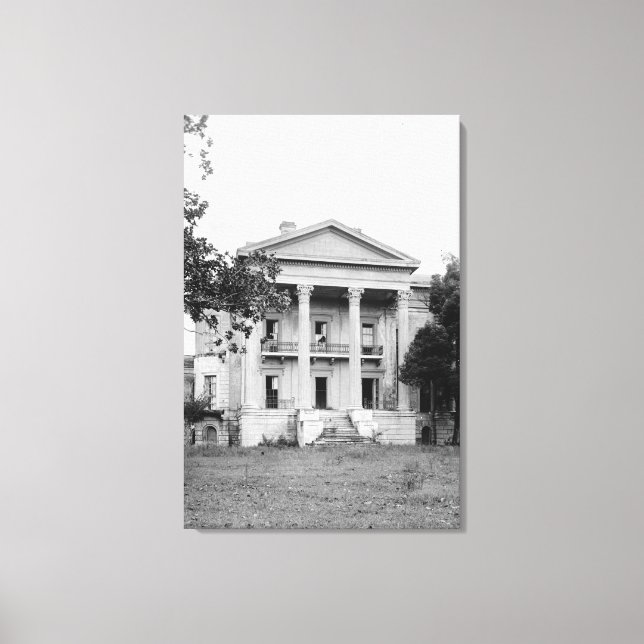 Lienzo Belle Grove Plantation Louisiana Canvas Print (Anverso)