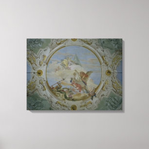 Lienzo Bellerophon que monta Pegaso, c.1746-47 (fresco)
